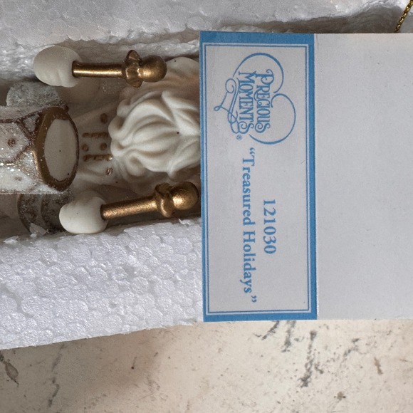 Precious Moments "Treasured‎ Holidays" Drummer Boy Ornament 121030 - Picture 2 of 3